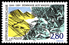 Hommage aux  Maquis 1944-1994