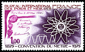 Bureau international des poids et mesures<BR>1875-1975 Convention du mètre