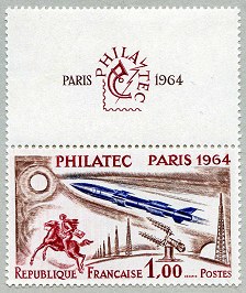 Exposition Philatélique Internationale de Paris<BR>PHILATEC 1964