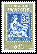 Image du timbre Philatec Paris 1964Hommage au type Mouchon