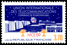 Union Internationale des Télécommunications UIT<br />Conférence de plénipotentiaires - Nice 89