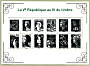 Ls carnet des visages de la Vème République émis en 2013