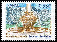Image du timbre Aix en Provence