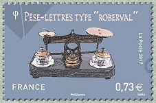 Pèse-lettres Roberval