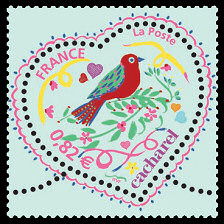Image du timbre Le coeur de Cacharel 0,82 €