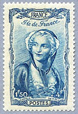 Image du timbre Coiffe d´Ile de France