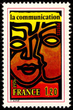 Image du timbre La communication