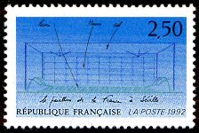 Image du timbre Le pavillon de la France à Séville