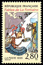 Image du timbre La cigale et la fourmi