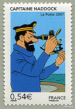 Image du timbre Le capitaine Haddock