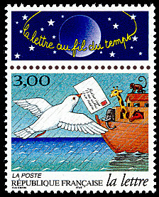 Image du timbre Colombe et Arche de Noë