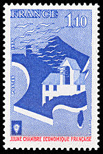 Image du timbre Jeune Chambre Economique Française