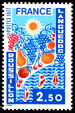 Image du timbre Languedoc Roussillon