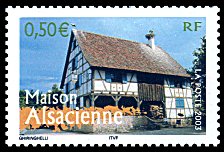 Image du timbre Maison alsacienne