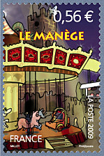 Image du timbre Le manège