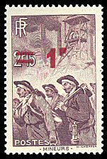 Image du timbre Mineurs 1F sur 2F15