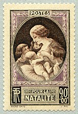 Image du timbre Pour la natalité