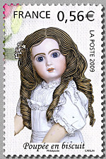 Image du timbre Poupée à tête de biscuit