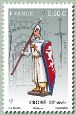 Image du timbre Croisé XIIème siècle