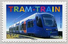 Image du timbre Le tram-train