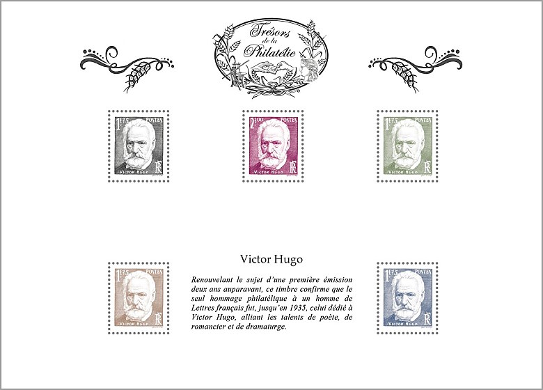 Image du timbre Victor Hugo