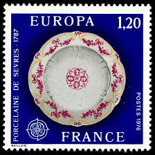 EUROPA C.E.P.T.<BR>Porcelaine de Sèvres 1787