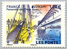 Passerelle des deux rives - Pont de l'Europe
