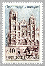 Image du timbre Cathédrale de Bourges