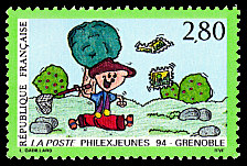 Image du timbre Philexjeunes 94Grenoble 