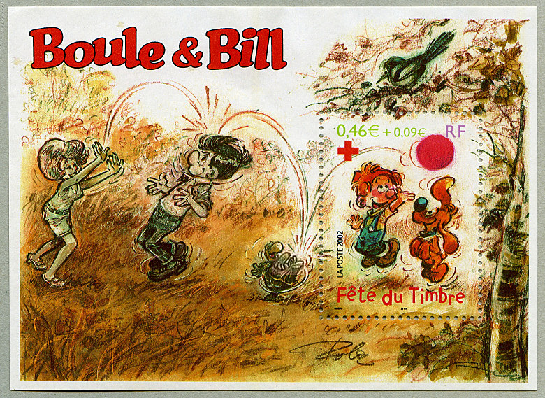 Bloc-feuillet Boule et Bill