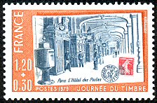 Image du timbre Journée du timbre 1979-Hôtel des Postes de Paris