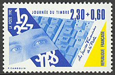 Les Services Financiers de La Poste
<br />
Le timbre vendu à l´unité ou en feuilles
