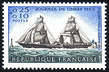 Paquebot-Poste La Guienne 1860