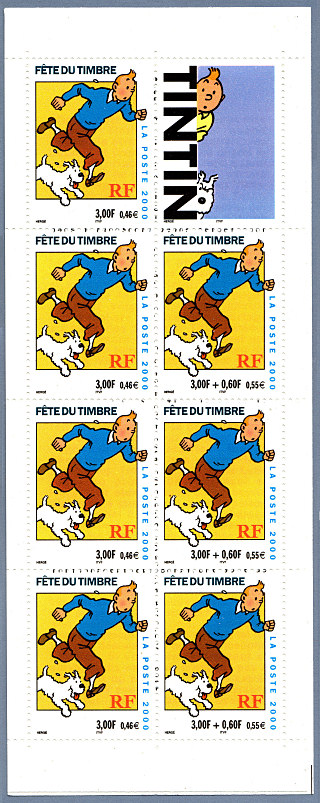 Image du timbre Carnet Tintin et Milou