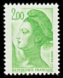 Image du timbre La République, type Liberté - 2F