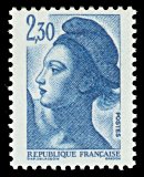 Image du timbre République, type Liberté - 2F30