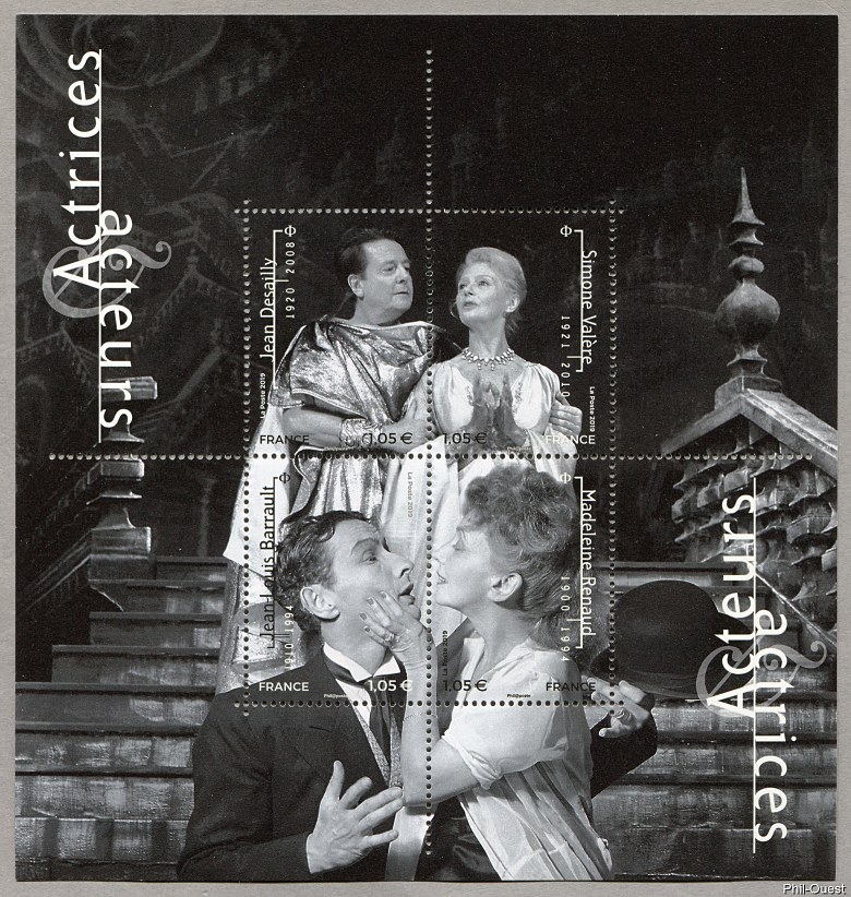 Image du timbre Acteurs Actrices