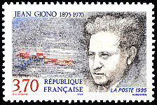 Image du timbre Jean Giono 1895-1970