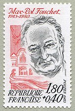 Image du timbre Max-Pol Fouchet