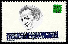 Image du timbre Marcel Pagnol 1895-1974