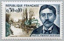 Image du timbre Marcel Proust 1871-1922