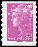 Image du timbre Marianne de Beaujard 1,33 €