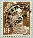 Image du timbre Marianne de Gandon 2,50F brun préoblitéré