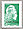 Le timbre de 2024 lettre verte  surchargé