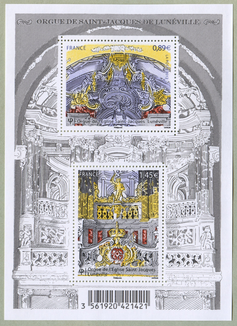 Image du timbre Orgue de l'Êglise Saint-Jacques de Lunéville