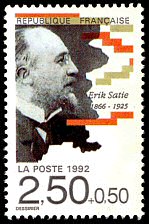 Image du timbre Érik Satie 1866-1925