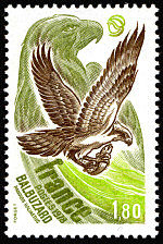 Image du timbre Balbuzard - Pandion Haliaetus