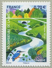 Image du timbre Réouverture de la Bièvre - Val-de-Marne