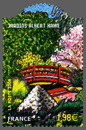 Image du timbre Jardins Albert Kahn