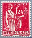 Image du timbre Type Paix 5ème série 1F25 rose